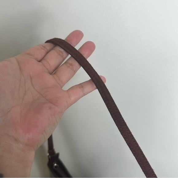 Missoni Vintage Brown Leather & Suede Shoulder Bag Purse - Picture 9 of 15